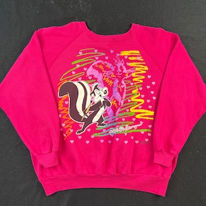 1992 Pepe Le Pew Crewneck Trui Maat L/XL