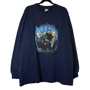 90-tals Drowning Pool långärmad bandtröja storlek XL (B2054)