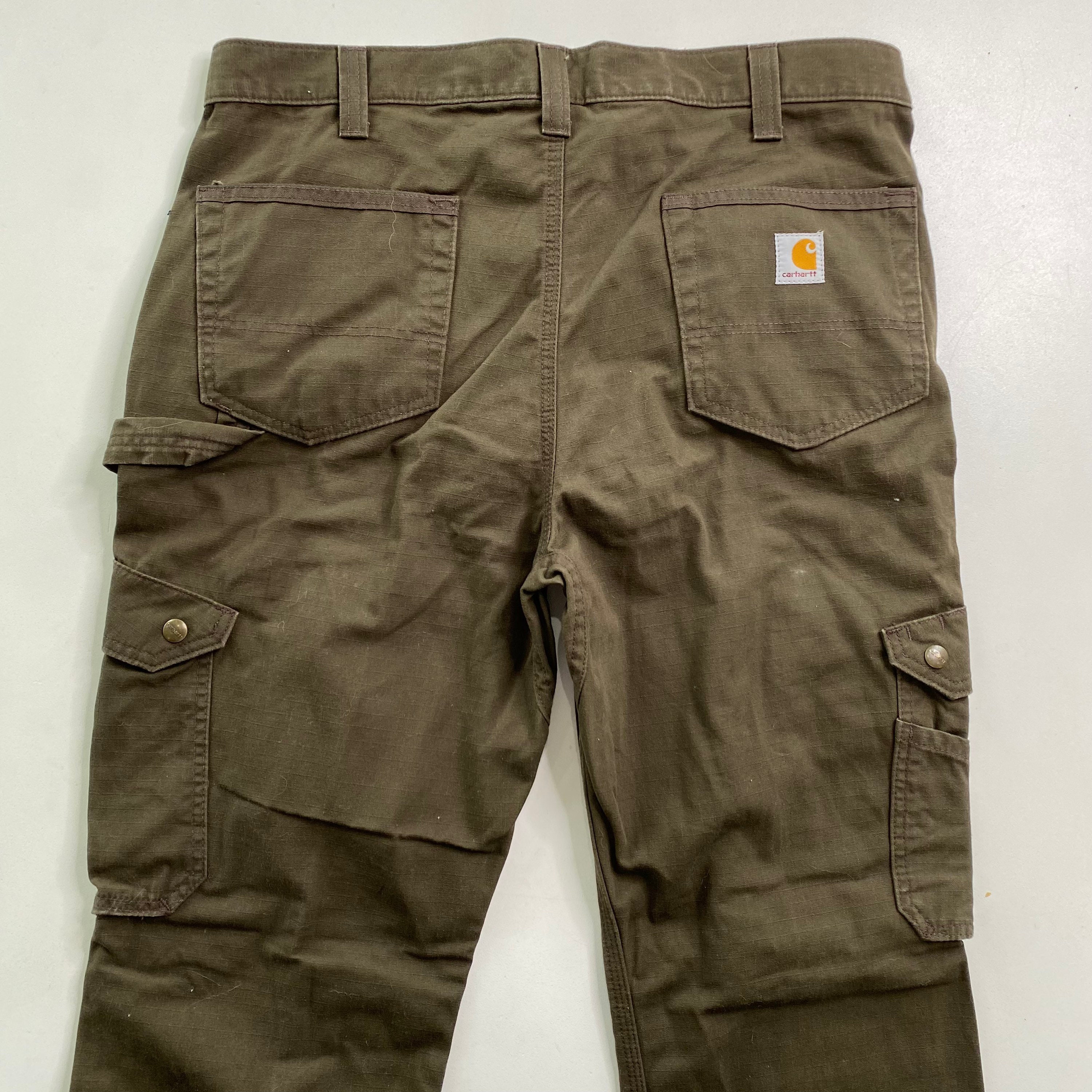 brown work pants