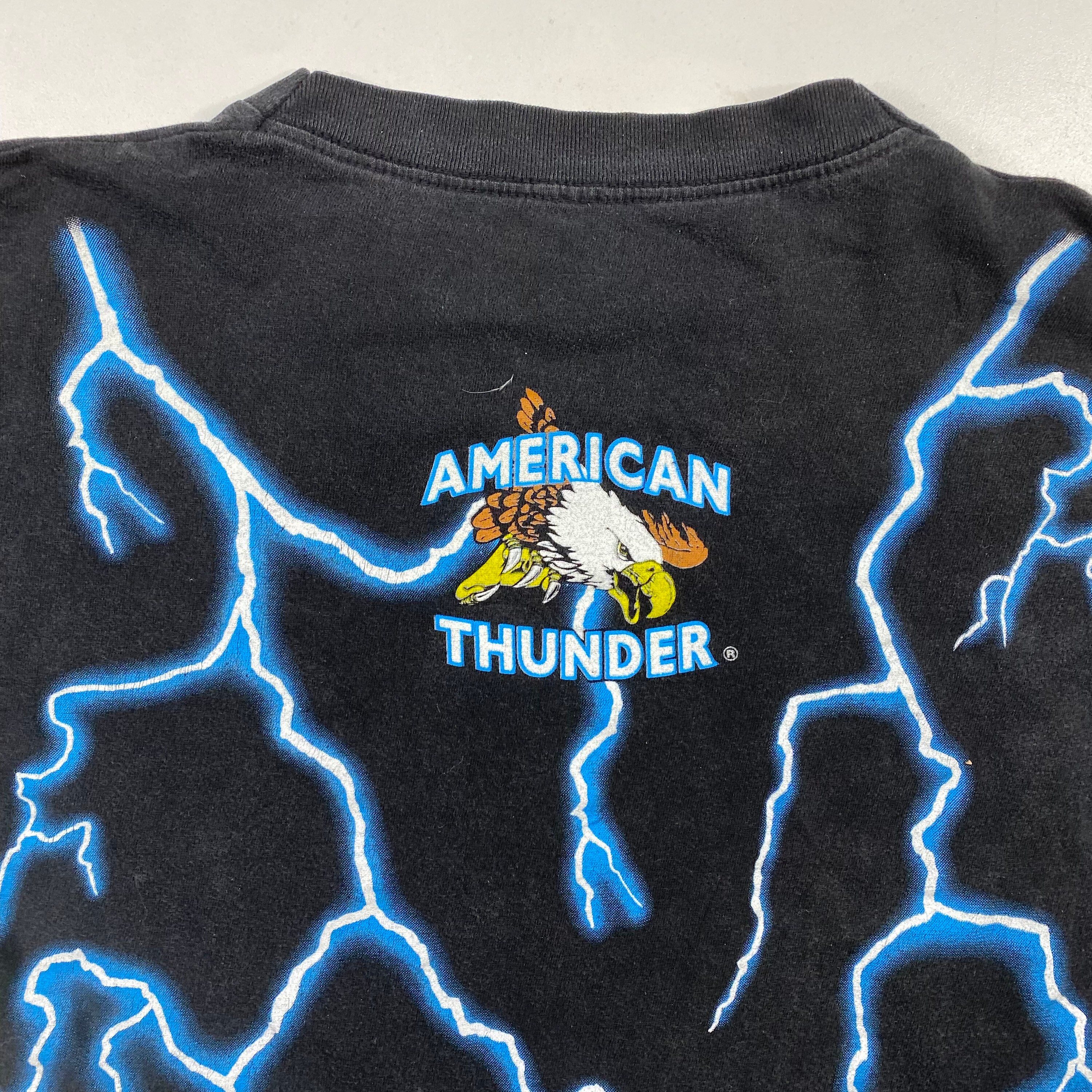 90s Unicorn American Thunder T-shirt Size Medium - Etsy 90s Unicorn American Thunder T-shirt Size Medium - Etsy