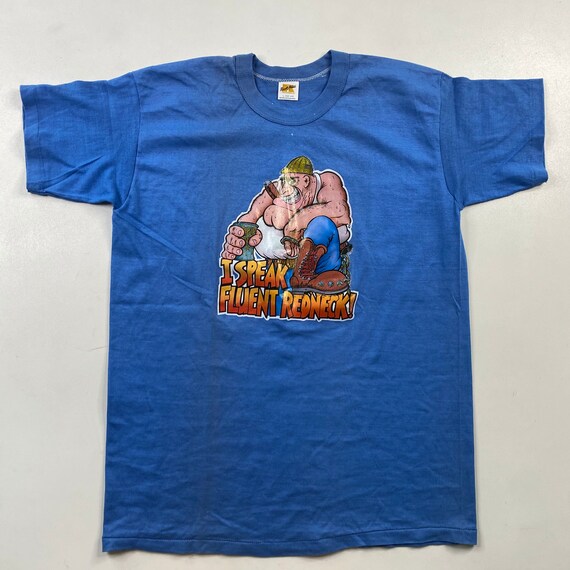 80s Red Neck T-shirt Size Large - Etsy