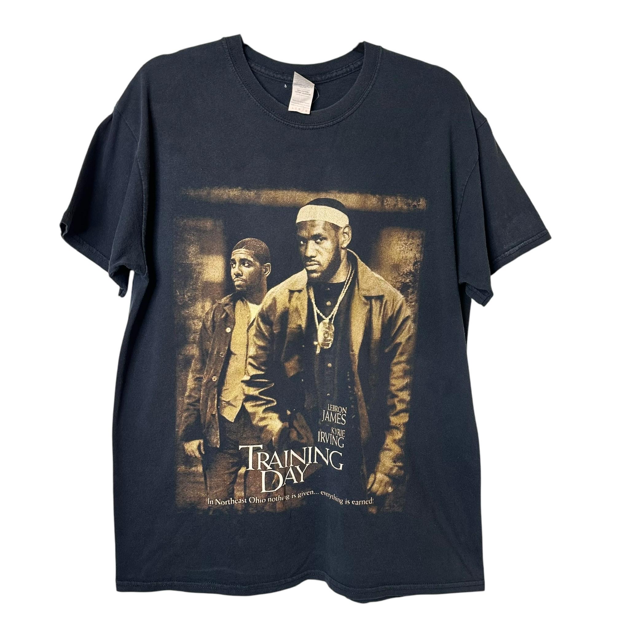 2014 Lebron James & Kyrie Irving Training Day Parody NBA T-shirt  