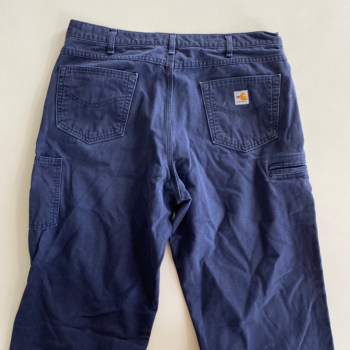 carhartt navy blue work pants