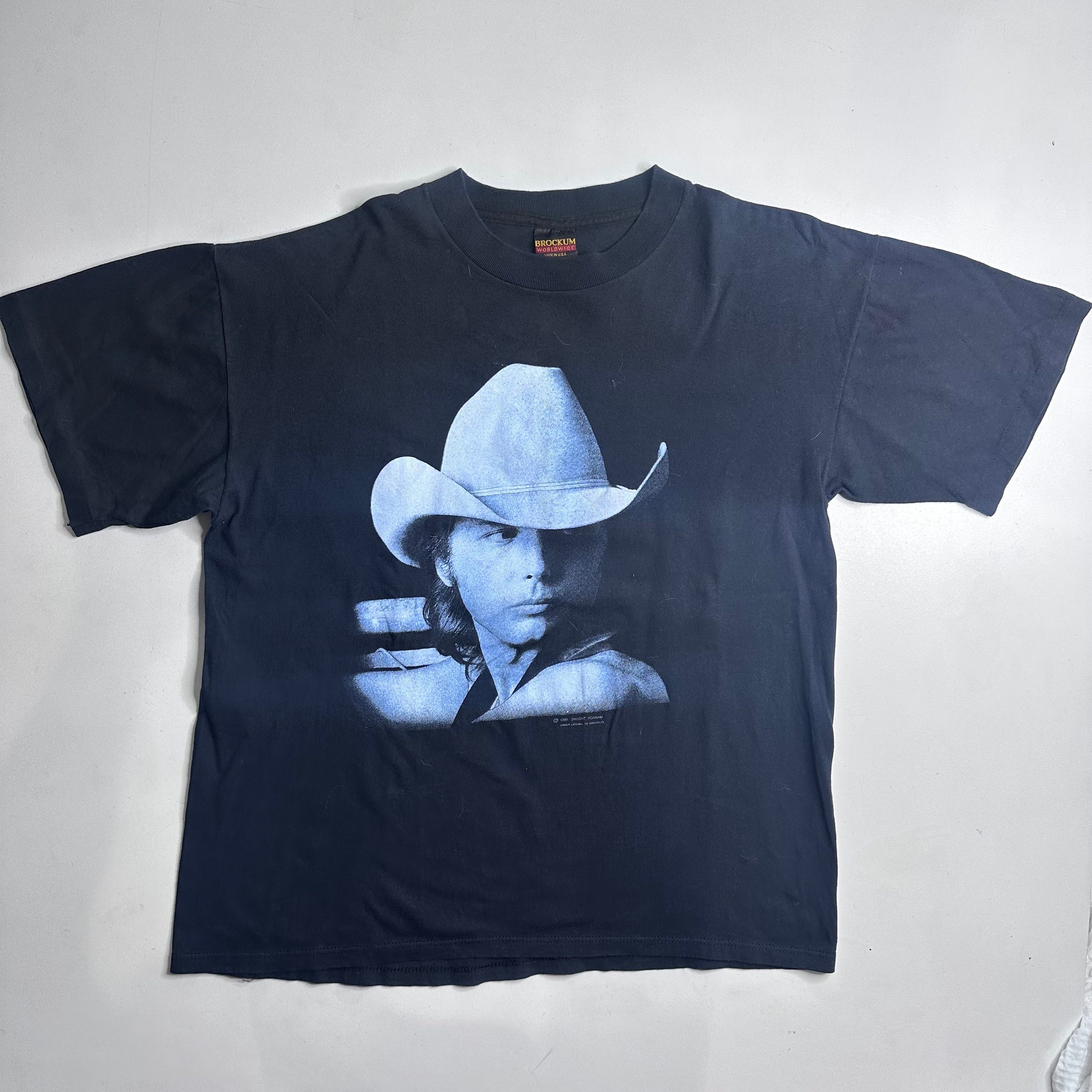 90s Brockum - Dwight Yoakam tシャツ 1990 Dwight Yoakam Tour T-shirt Sz XL (A2037) - Etsy