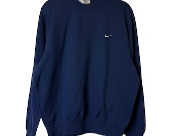 Nike Mini Swoosh Crewneck från 2000-talet, storlek L (B1944)