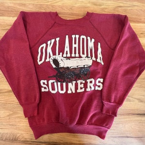 Años 90 Oklahoma Sooners Crewneck Sz M (L851)