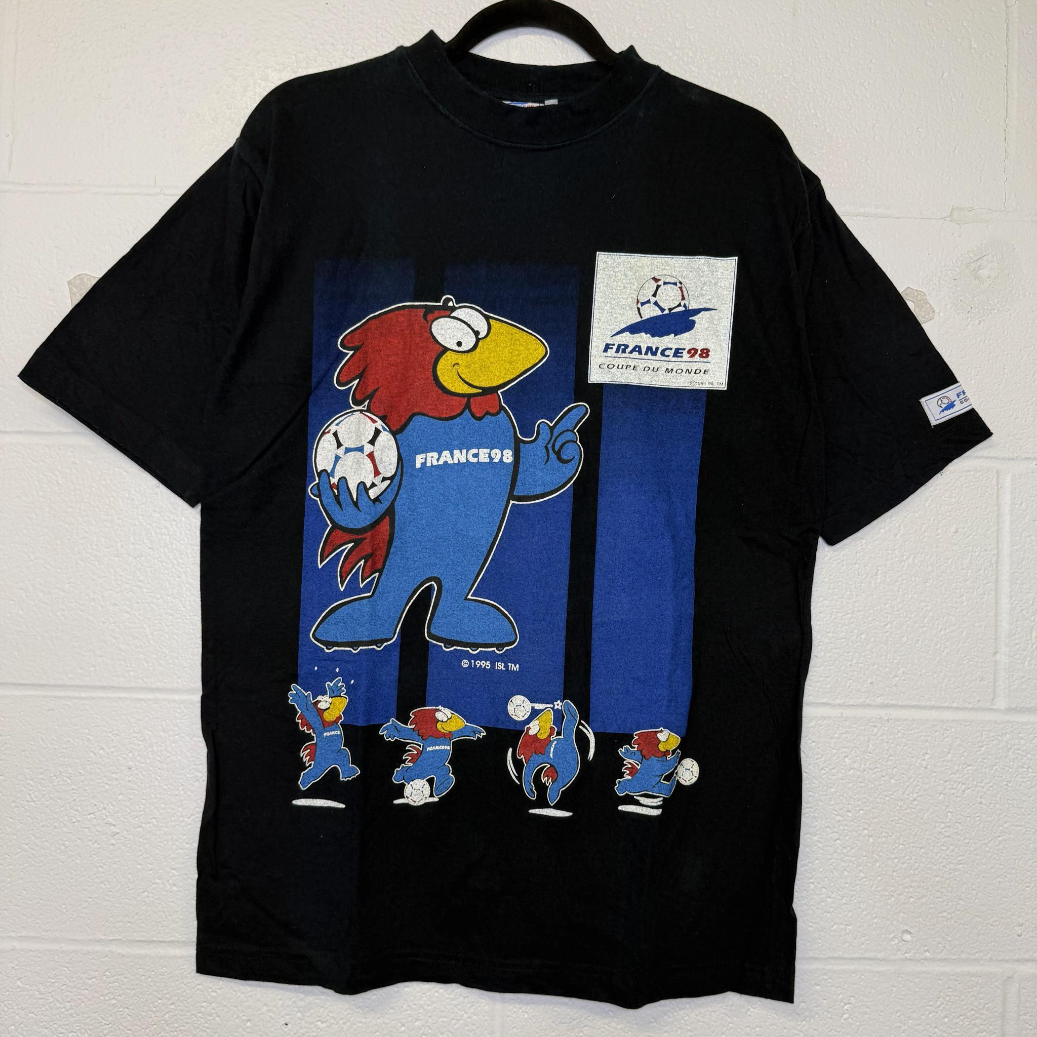 1998 Fifa France Tee - Etsy