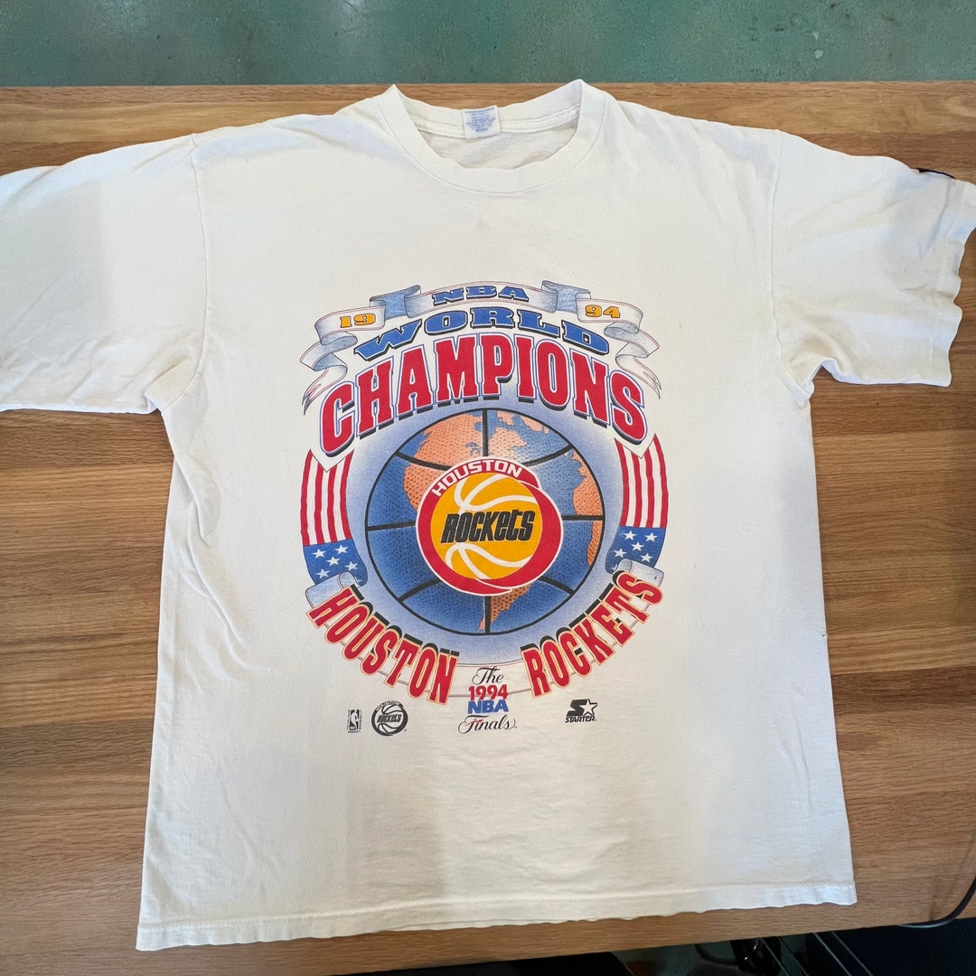 1994 Houston Rockets T-shirt Sz XL L615 - Etsy 