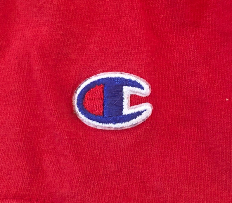90s Champion Big Logo T-shirt Mens Medium
