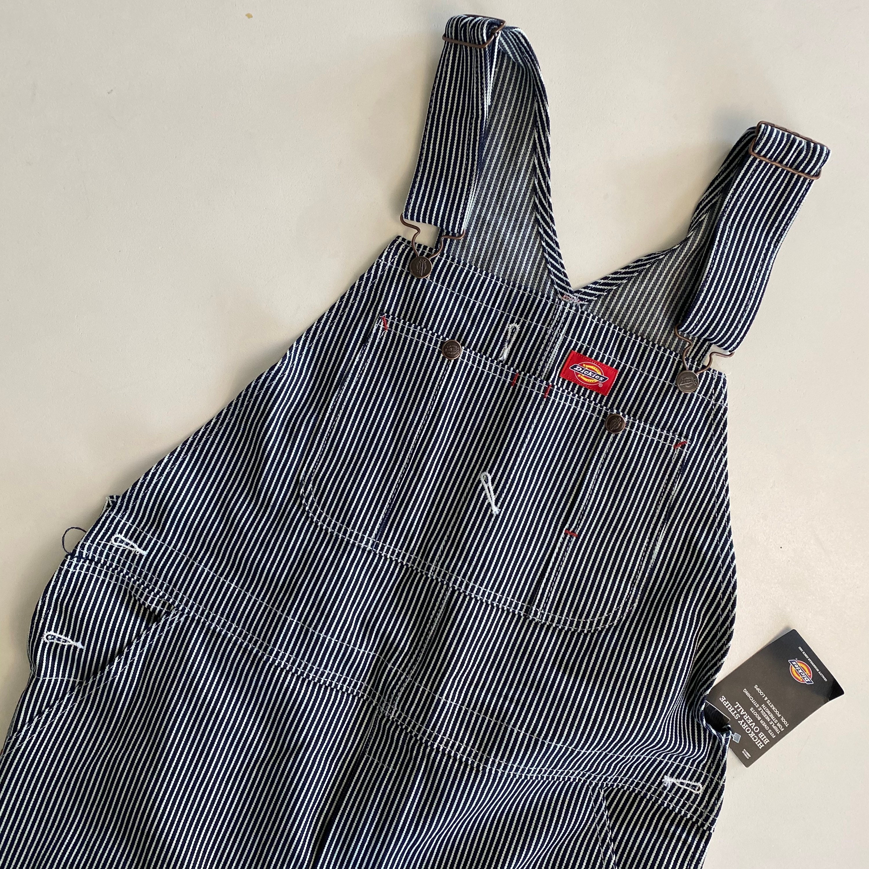 Dickies hickory hotsell stripe dungarees