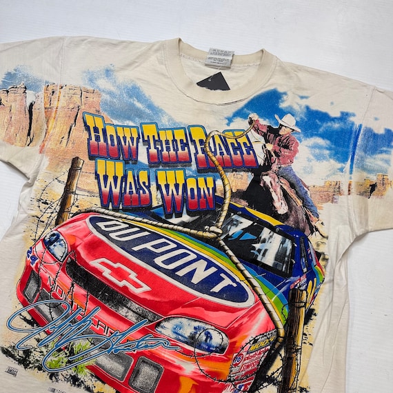 1996 Jeff Gordon NASCAR T-Shirt Sz XL (A1665) - image 2