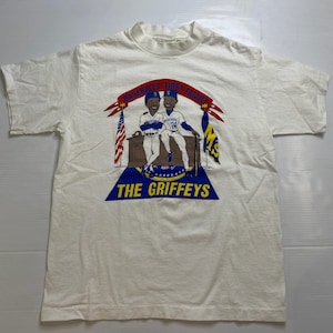 Camiseta Seattle Mariners The Griffey’s 1990 Tamanho M (A3091)