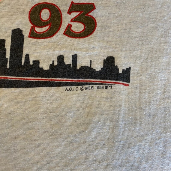1993 Toronto Blue Jays T-Shirt Sz L (A4169) - image 3