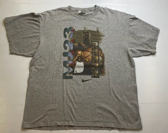 Camiseta Nike de Michael Jordan de los 90, talla L (A4218)