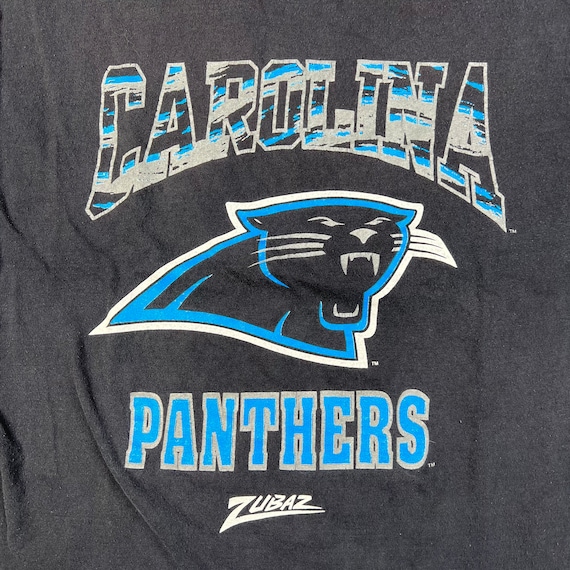 90’s Carolina Panthers Zubaz T-shirt Sz L (X278) - image 2