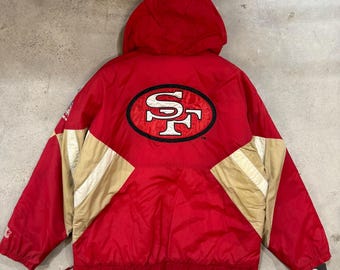 Vintage 1990s Starter San Francisco 49ers Jacket - XL - Red NFL
