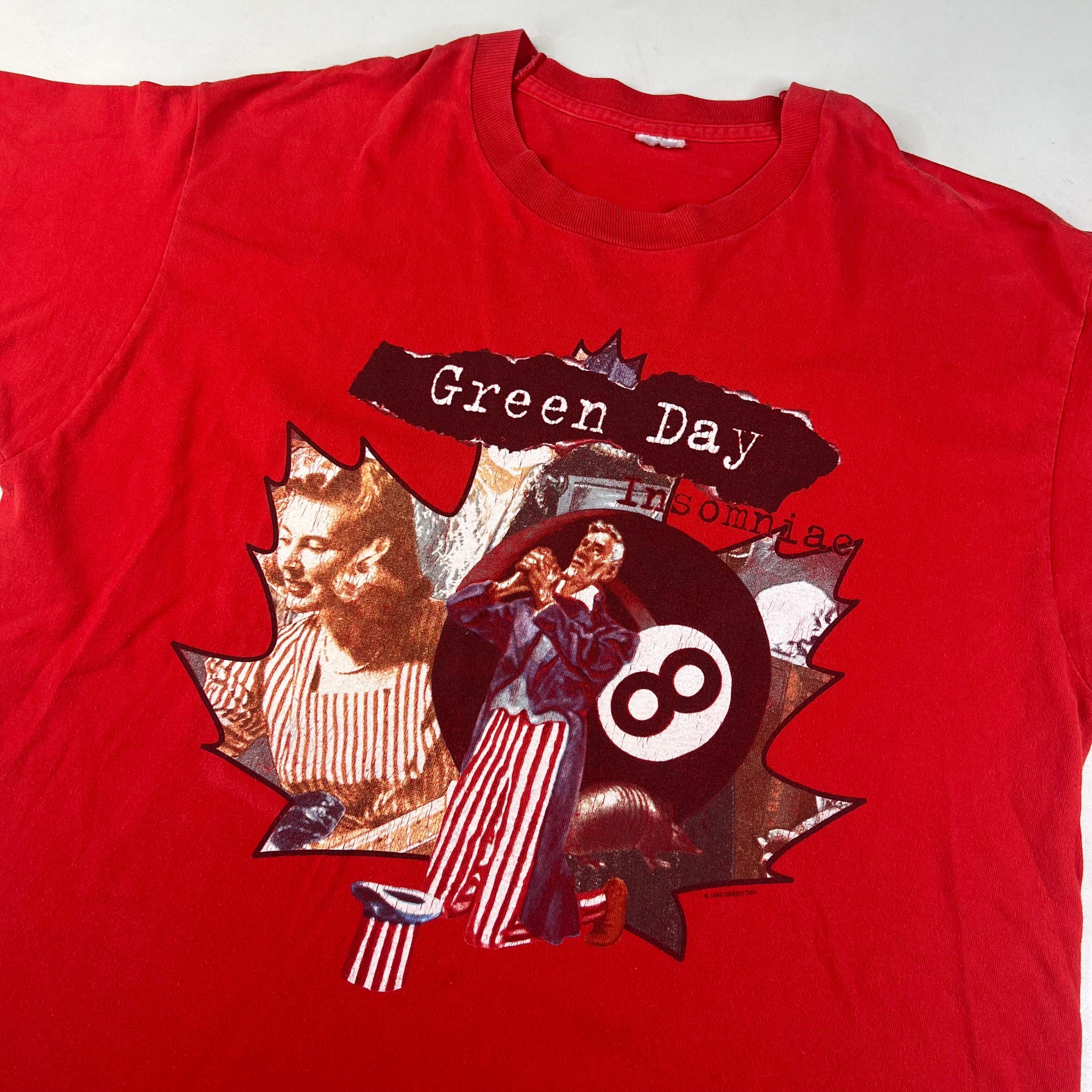 スーパーセール タイムセール 時間 Day Green 1995 Tour Etsy - (4027) XL Sz T-shirt ミュージシャン