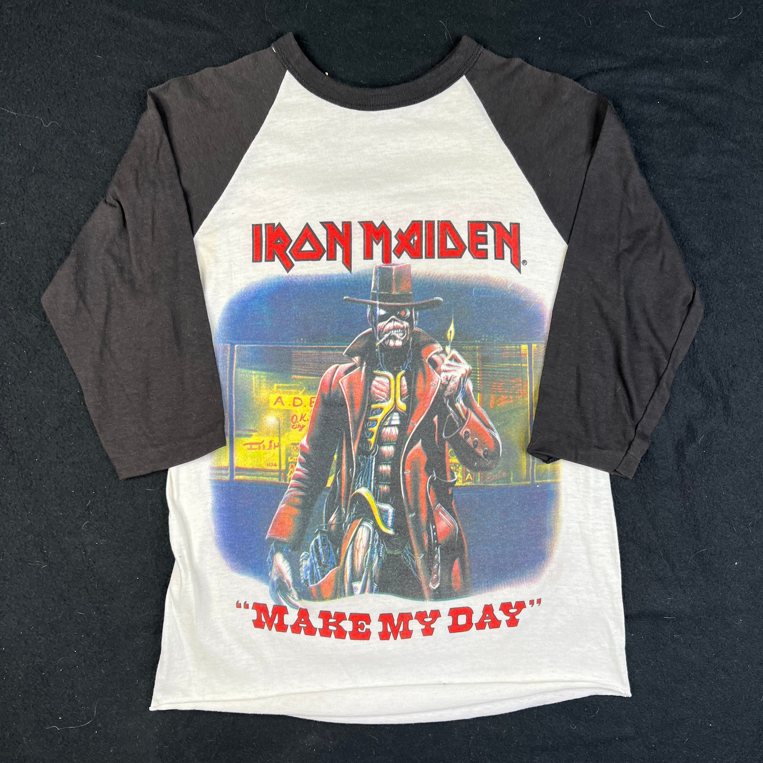 レア1987 Iron Maiden タイダイ Tシャツ VINTAGE T 1987 Iron Maiden Stranger in A Strange Land T-shirt Sz M - Etsy