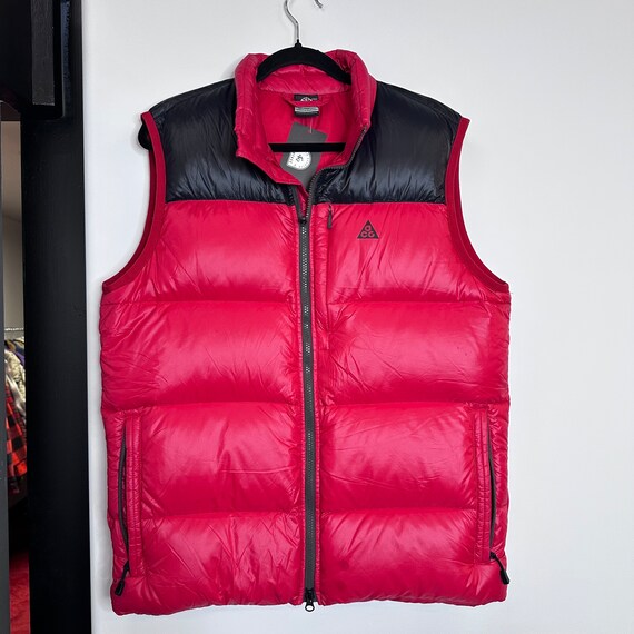 ジャケット・アウター NIKE ACG, early 00's DOUBLEZIP DOWNVEST 2000s Nike ACG Puffer Vest Sz M (A2177) - Etsy