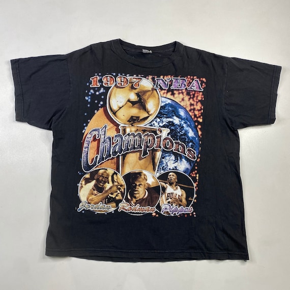 1997 Chicago Bulls Bootleg Rap T Sz XXL - Etsy
