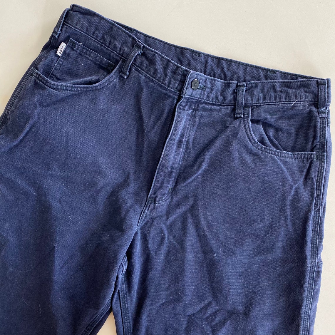 carhartt navy blue work pants