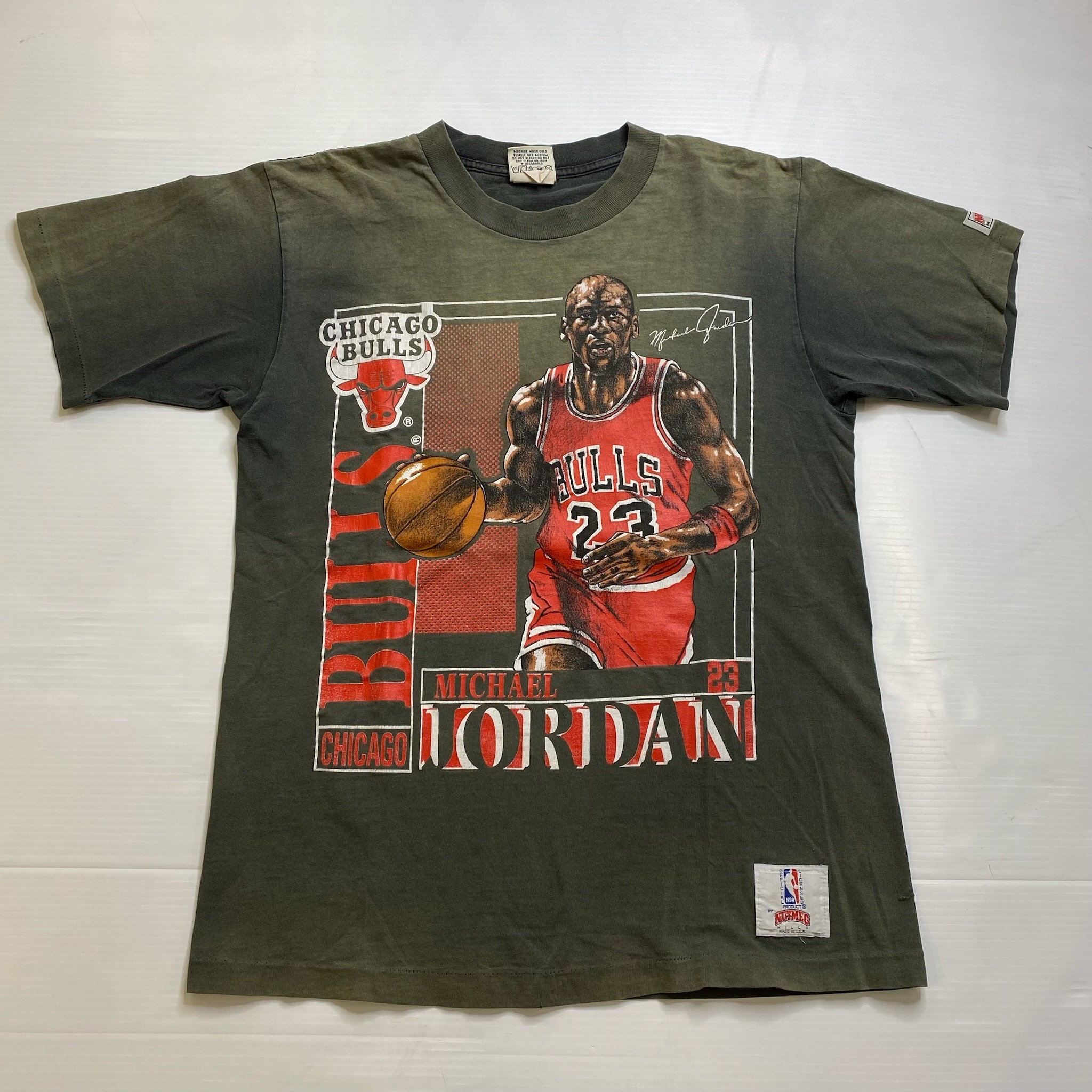90's Michael Jordan Nutmeg T-shirt Sz L (A3771) - Etsy