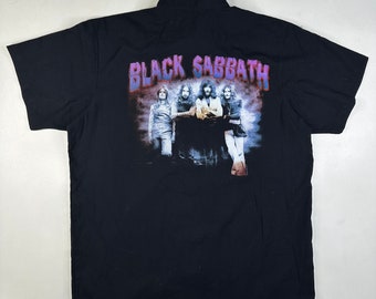 2001 Black Sabbath Button up Shirt Sz XL (X928) - Etsy 2001 Black Sabbath Button up Shirt Sz XL (X928) - Etsy