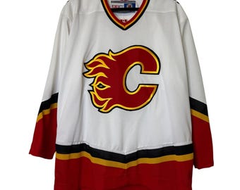 Maillot Vintage CCM Canadiens De Montréal – Homme, Grand, Rouge, Années 90