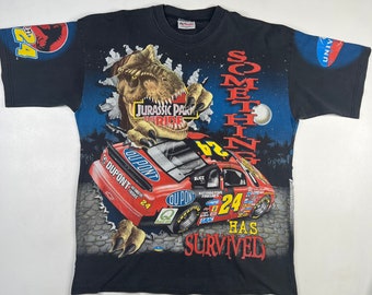 1997 Jurassic Park Jeff Gordon Nascar T-shirt Men’s XL