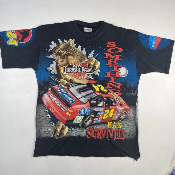 1997 Jurassic Park Jeff Gordon Nascar T-shirt Mens XL - Etsy Canada