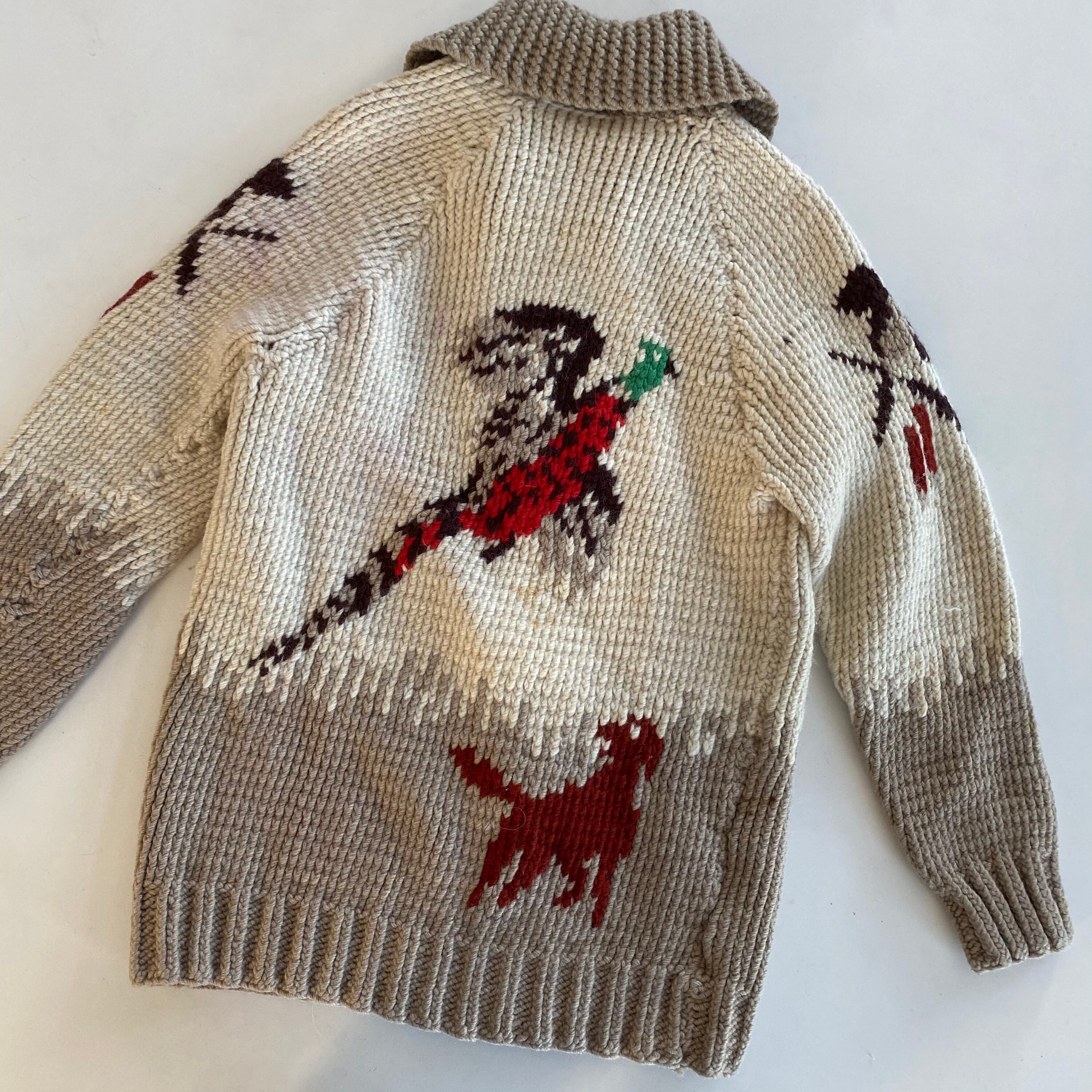 100% Wool Mary Maxim Cowichan Siwash Sweater WC023 | Etsy