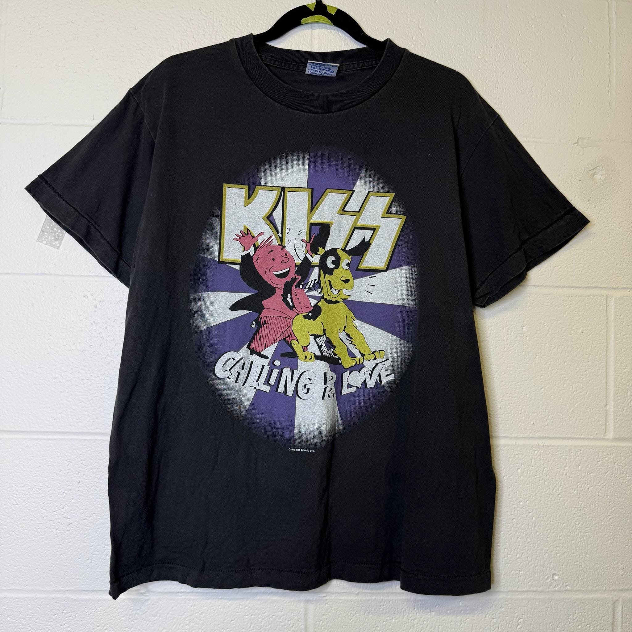 KISS Tシャツ　CALLiNG DR.LOVE L 1994 KISS Calling Dr Love T-shirt Sz L (B1723) - Etsy