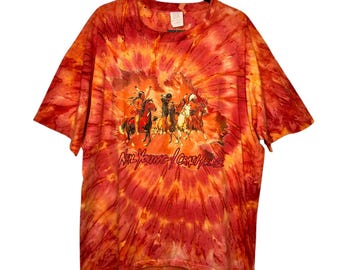 ニール・ヤングgreendale tourTシャツ Lサイズ Vintage 2003 Neil Young and the Crazy Horse Greendale Tour T