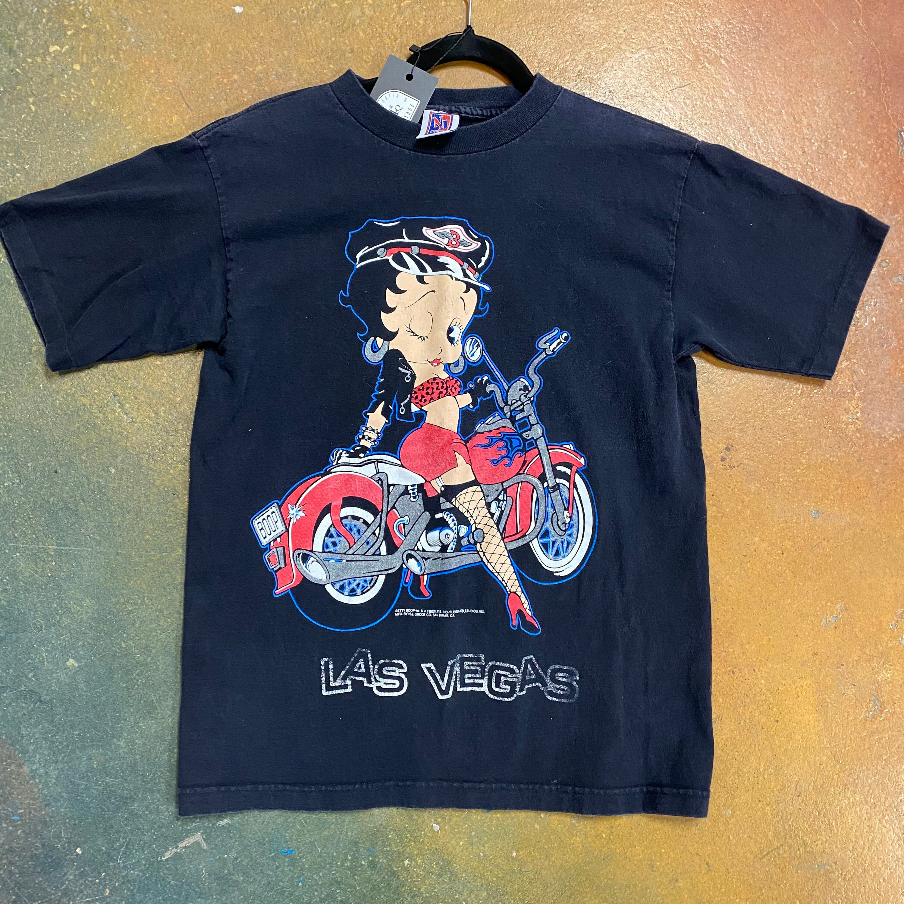 1993 Betty Boop Las Vegas T-shirt Sz M 