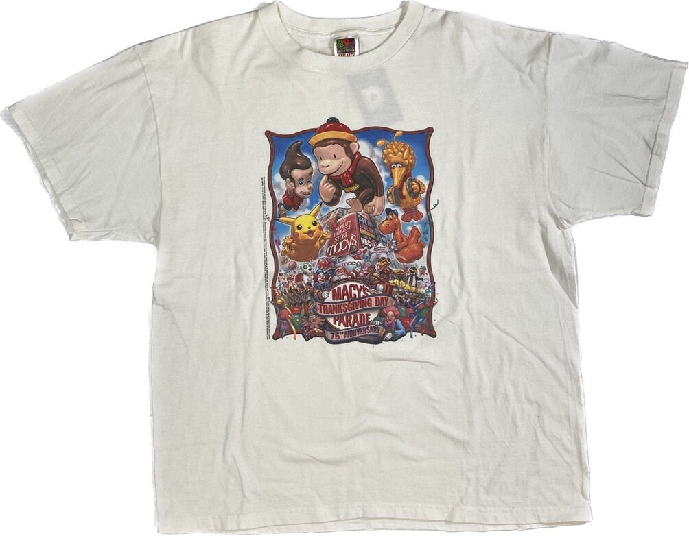 2001 Macy's Thanksgiving Day Parade T-shirt Sz XL (A1728) - Etsy