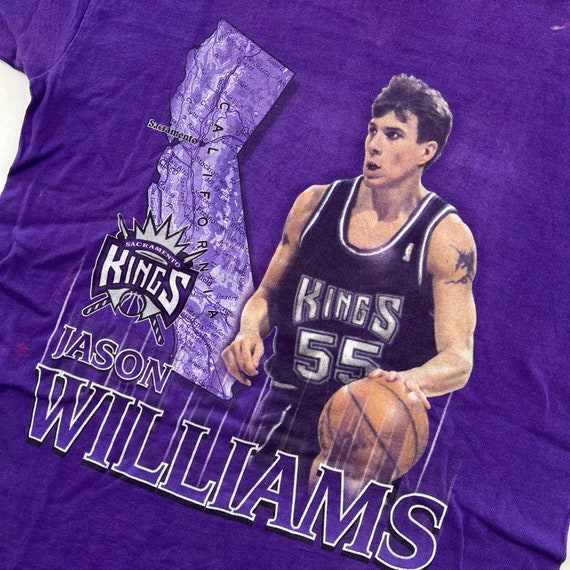 Vintage Men's XXL 2XL Jason Williams Sacramento Kings 00s