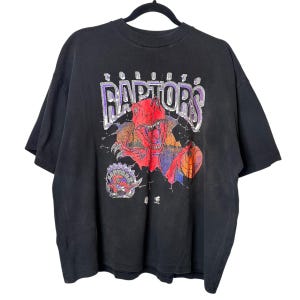 1994 Toronto Raptors NBA Basketball T-shirt Sz XL