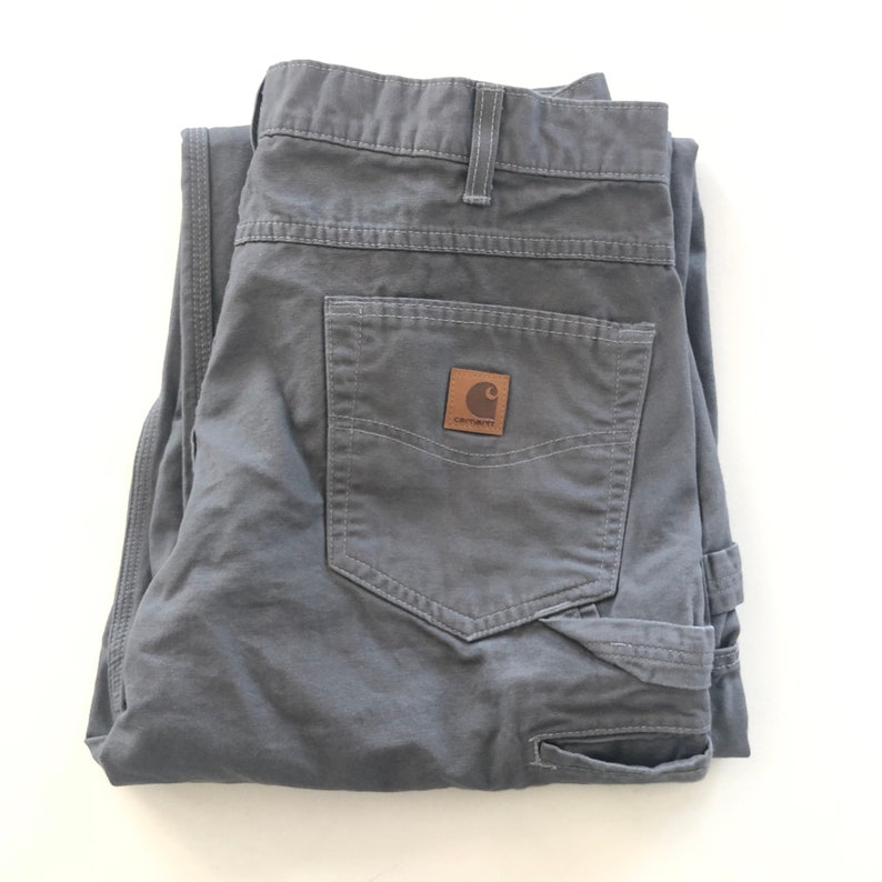 Carhartt Loose Original Charcoal Pants Mens 36 x 34 B159 CHR | Etsy