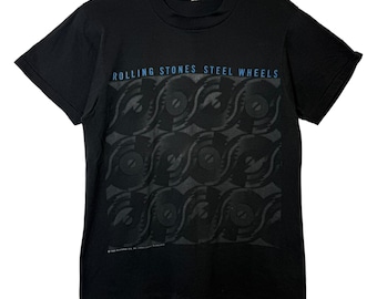 ヴィンテージ 1989 ローリング ストーンズ スティール ホイールズ