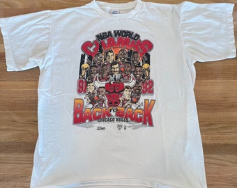 シカゴブルズ Tribune Ringmasters Tシャツ XXL Vintage 1996 Chicago Bulls Ringmasters Tribune T Shirt