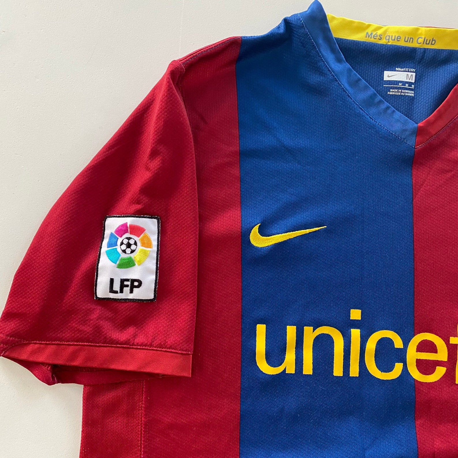 Nike FC Barcelona Football Soccer Jersey UNICEF Red Blue Etsy
