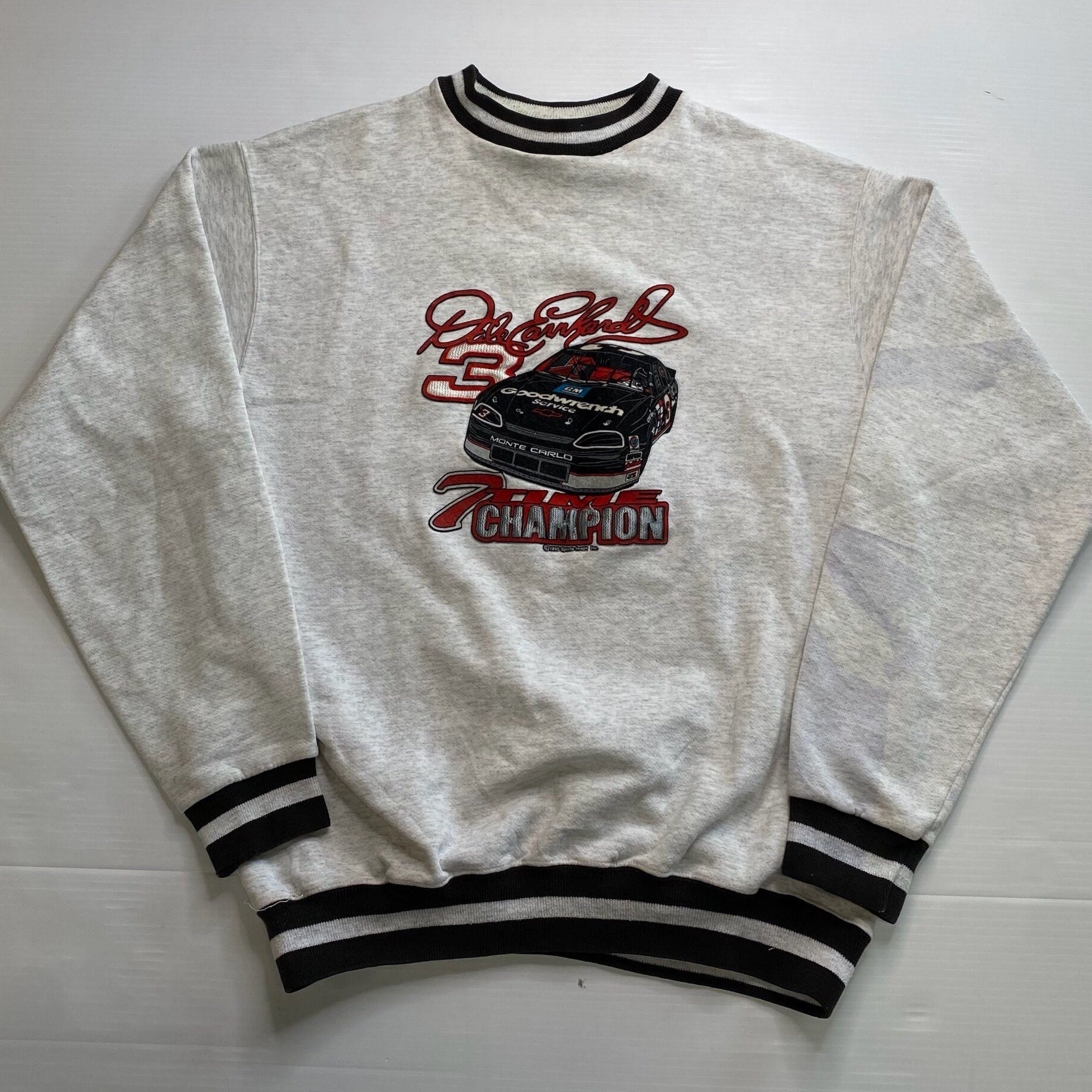 90s Dale Earnhardt Sweatshirt Size XL A4383 Etsy UK