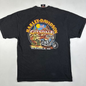 1996 Harley Davidson Motorcycle T-shirt Sz L (X984)