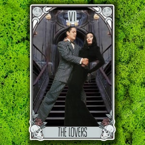 The Lovers Tarot Gomez and Morticia Addams