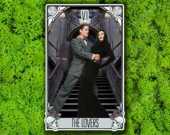 The Lovers Tarot Gomez and Morticia Addams