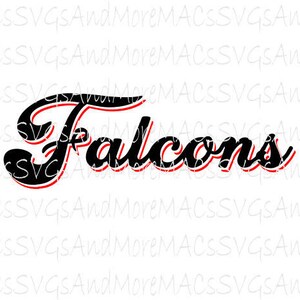 Falcons Double Drop Shadow
