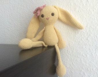 CROCHET INSTRUCTIONS: cute crochet bunny - ebook