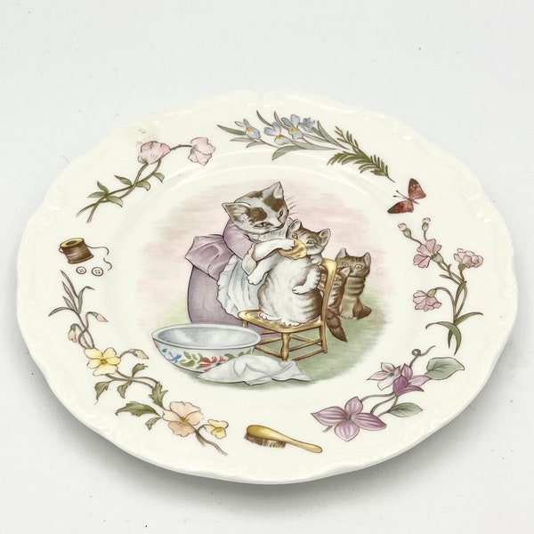 Kinderteller "Tom Kitten" aus der Teatime Collection "The World of Beatrix Potter", England