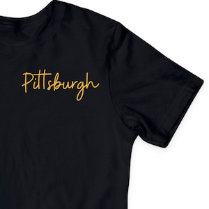 Pittsburgh t-shirt | PGH | Pittsburgh Sports | Unisex t-shirt Bella + Canvas