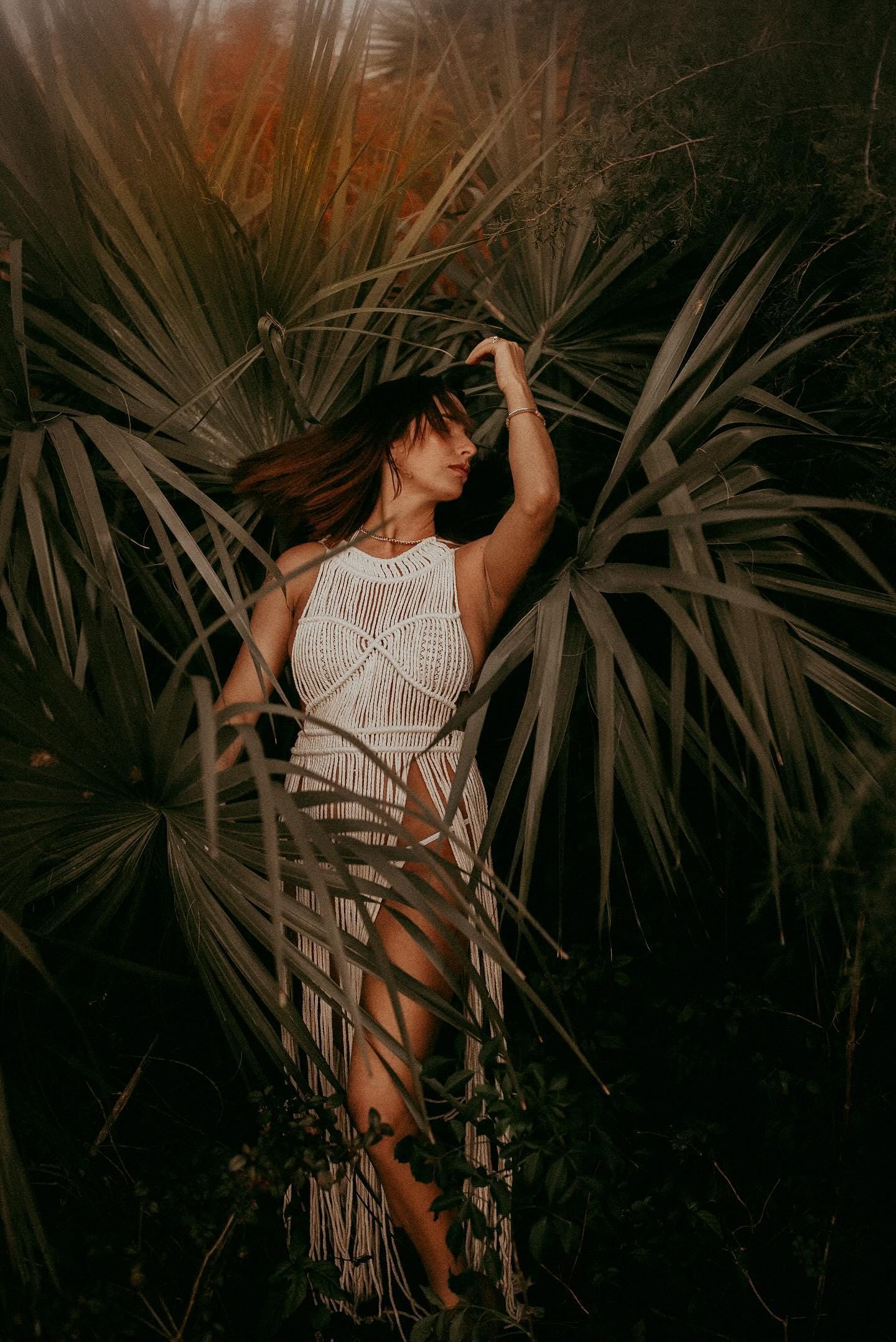 Shirla Macrame Dress, Boho Hippie Festival Dress, Handmade